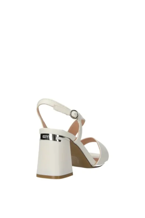 Keys Sandalo tacco K9620 White