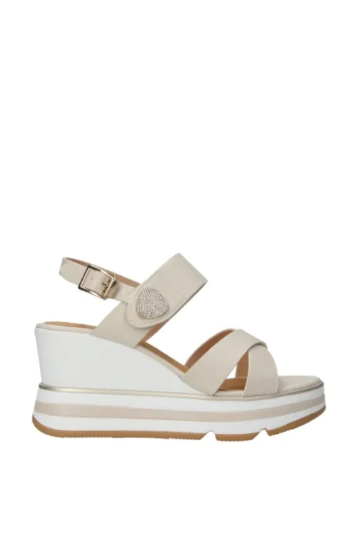 Keys Sandalo zeppa K11021 Beige