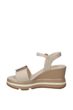 Keys Sandalo zeppa K9650 Beige