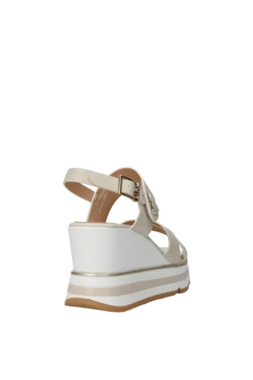 Keys Sandalo zeppa K11021 Beige