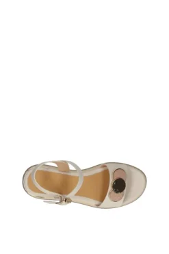 Keys Sandalo zeppa K11001 Beige