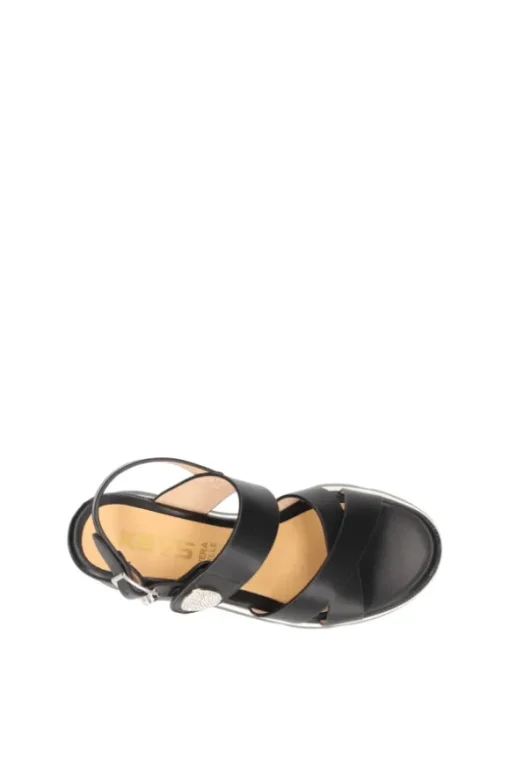 Keys Sandalo zeppa K11021 Black
