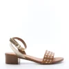 Kiss e shock Sandalo tacco 243115 Brandy