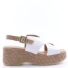 Kiss e shock Sandalo zeppa 14273 Bia/beige