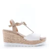 Kiss e shock Sandalo zeppa 51232 Bia/beige
