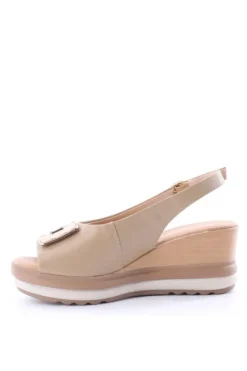 Kiss e shock Sandalo zeppa 20299 Beige