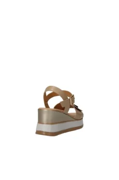 Kiss e shock Sandalo zeppa 21407 Beige