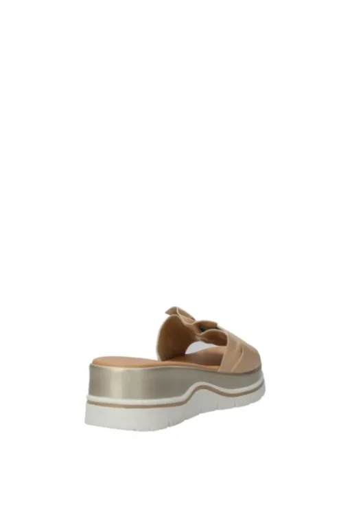 Kiss e shock Sandalo zeppa 81130 Beige