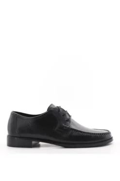La Cuoieria Scarpa stringata 332 Nero
