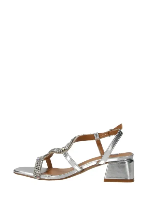 Mariella Burani Sandalo tacco 50331 Silver