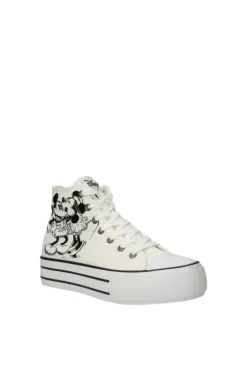 Minnie Scarpa in tela 010338t White