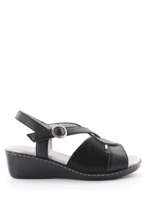 Nanook Sandalo zeppa 21236 Black