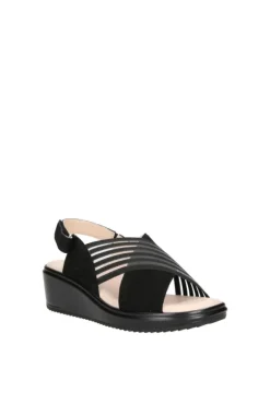 Nanook Sandalo zeppa 22880 Black