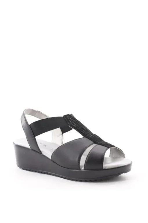 Nanook Sandalo zeppa 12499 Black