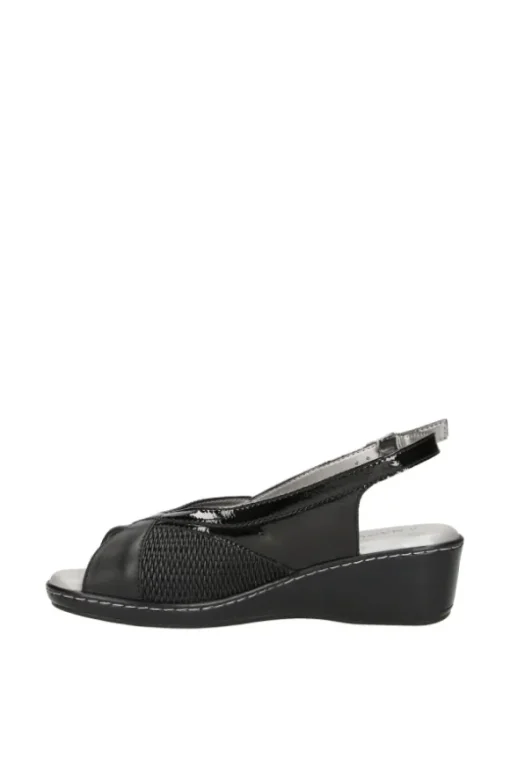 Nanook Sandalo zeppa 23527 Black