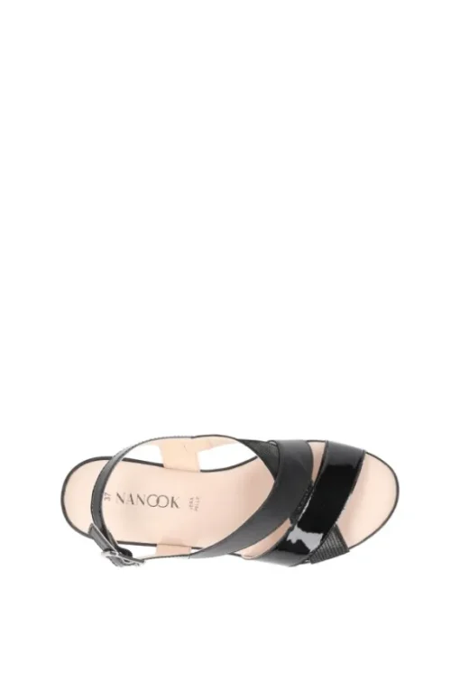 Nanook Sandalo zeppa 22834 Black
