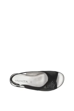 Nanook Sandalo zeppa 21237 Black