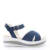 Nanook Sandalo zeppa 16935 Blu