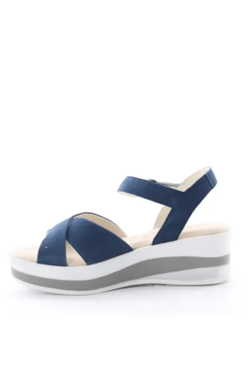 Nanook Sandalo zeppa 16935 Blu