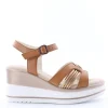 Nanook Sandalo zeppa 21367 Cuoio
