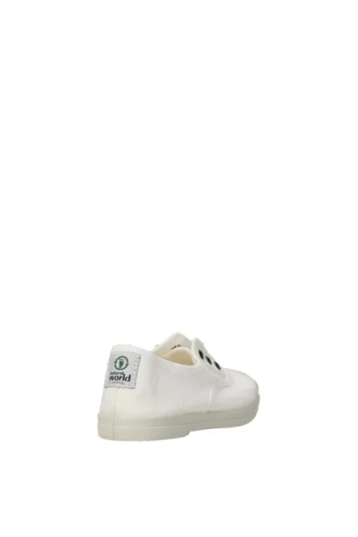 Natural World Scarpa in tela 470 Blanco