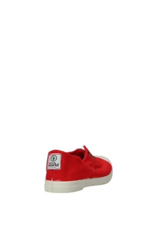 Natural World Scarpa in tela 470 Rojo