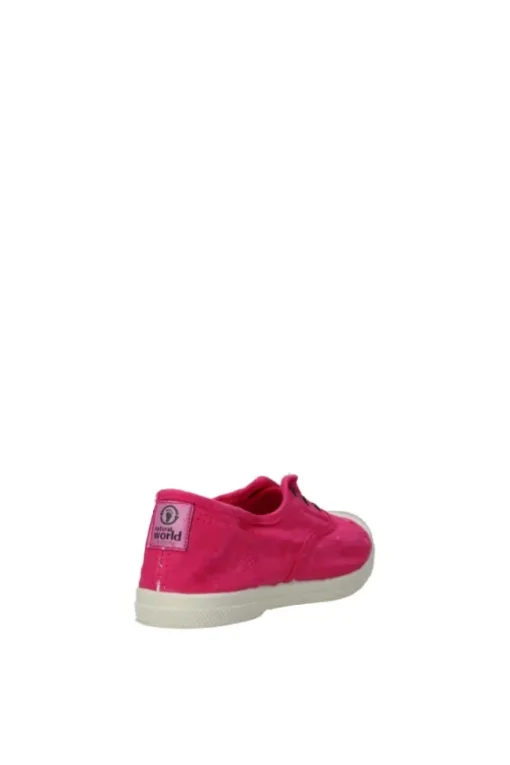 Natural World Scarpa in tela 470e Fuxia