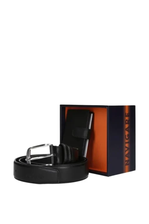 Navigare Cintura portafoglio Pr009 Nero
