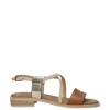 NeroGiardini Sandalo basso 10462d Cognac