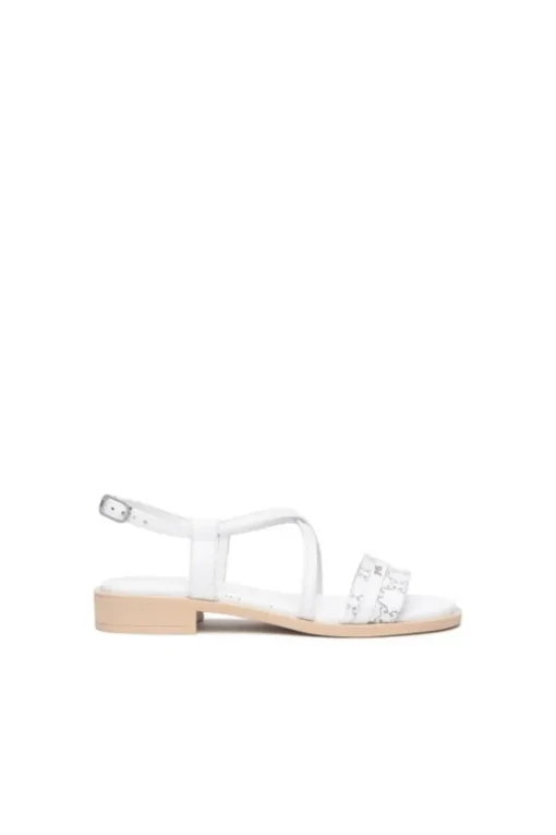 NeroGiardini Sandalo basso 13403d Bianco