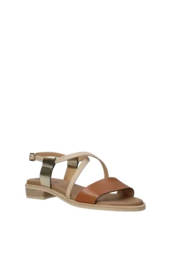 NeroGiardini Sandalo basso 10462d Cognac