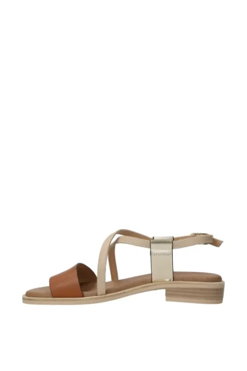 NeroGiardini Sandalo basso 10462d Cognac