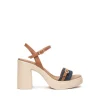 NeroGiardini Sandalo tacco 13665d Jeans