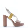 NeroGiardini Sandalo tacco 07542d Cognac
