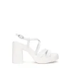 NeroGiardini Sandalo tacco 13660d Bianco