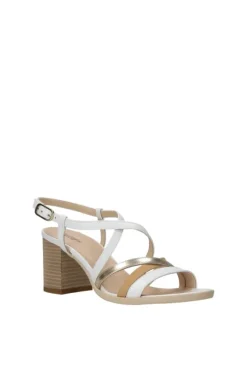 NeroGiardini Sandalo tacco 10442d Bianco