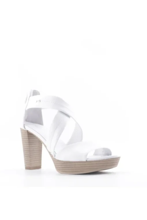 NeroGiardini Sandalo tacco 07500d Bianco