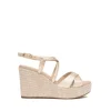 NeroGiardini Sandalo zeppa 13571d Sand