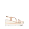 NeroGiardini Sandalo zeppa 13512d Beige