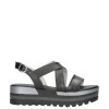 NeroGiardini Sandalo zeppa 10730d Nero