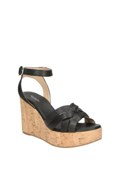 NeroGiardini Sandalo zeppa 10610d Nero