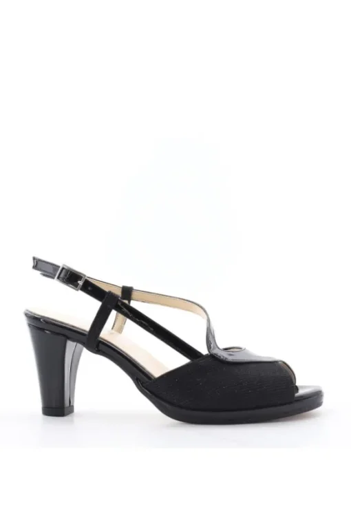Pharma shoes Sandalo tacco 42391 Nero