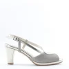 Pharma shoes Sandalo tacco 42391 Platino