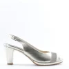 Pharma shoes Sandalo tacco 42390 Platino