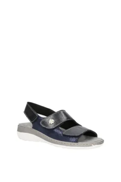 Pharma shoes Sandalo zeppa 317 Blu