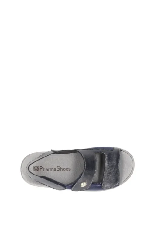 Pharma shoes Sandalo zeppa 317 Blu