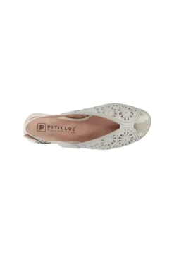 Pitillos Sandalo tacco 5695 Glaciale