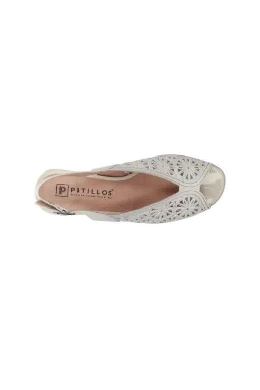 Pitillos Sandalo tacco 5695 Glaciale