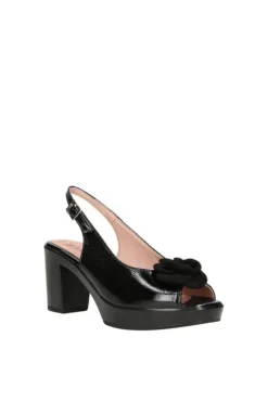Pitillos Sandalo tacco 20120 Negro