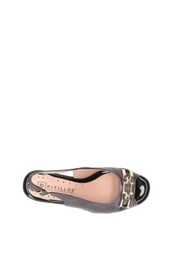 Pitillos Sandalo tacco 2813 Negro